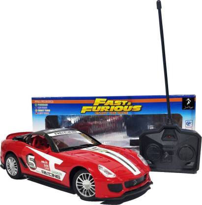 Jack Royal Fast & Furious RC Red California Car -without roof and without battery