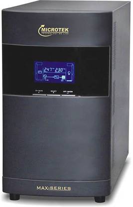 Microtek NM72MX2KK11-IB 240 V Online/double-conversion Tower Model UPS with Overload Protection with Digital Display 3 Outlet Plugs