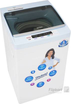 Intex 6.2 kg Fully Automatic Top Load Washing Machine White