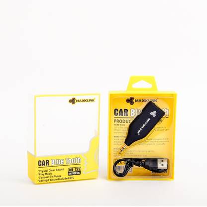 maxxlink v4.0 Car Bluetooth Device with Audio Receiver, MP3 Player, 3.5mm Connector, Audio Receiver