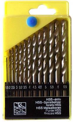 REES52 Aluminium Power Tool Drill Set, Medium (Multicolour) - Set of 13