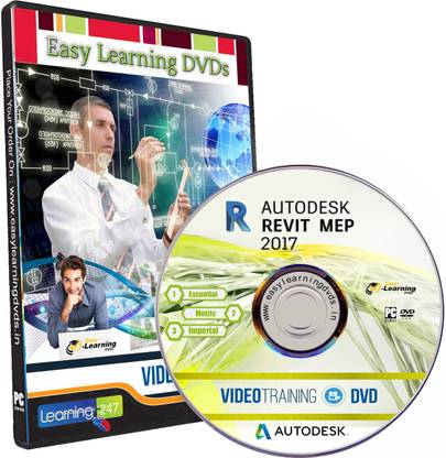 Easy Learning Revit MEP 2017 (Metric + Imperial ) Video Training Tutorial DVD