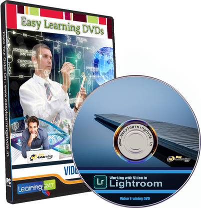 Easy Learning Working with Video in Adobe Lightroom Video Training Tutorial DVD