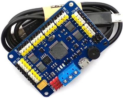 SunRobotics 32 Channel Robot Servo Control Board Servo Motor Controller PS2 Wireless Control USB/UART Connection Mode Motor Control Electronic Hobby Kit