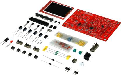 arduino M030 DS0138 Digital Oscilloscope DIY Kit Probe Unsoldered Flux Workshop STM32 Electronic Components Electronic Hobby Kit