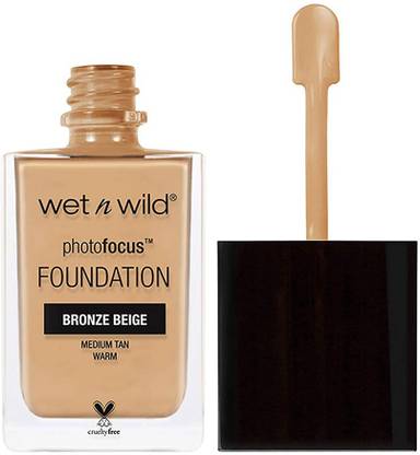 Wet n Wild wet n wild Photo Focus Foundation, Bronze Beige, 1 Fluid Ounce Foundation