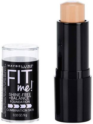 MAYBELLINE NEW YORK Maybelline Fit Me Shine-Free + Balance Stick Foundation, Classic Ivory, 0.32 oz. Foundation