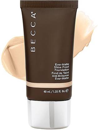 BECCA Makeup Foundation Ever Matte 40ml Shine Proof Foundation Sand and Shell BB Cream Foundation