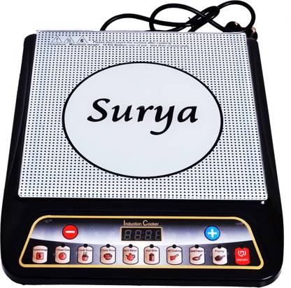 SURYA 1800 W Induction Cooktop Push Button