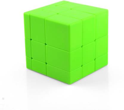 ADICHAI Stickerless Green Coloured Mirror Cube Smooth Finising
