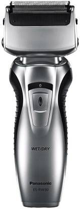 Panasonic ES-RW30-S Dual-Blade Electric Razor, Cordless, Wet or Dry Operation, Men