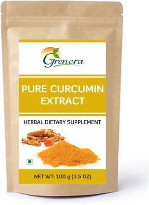 Grenera Pure Curcumin Powder - 100 grams