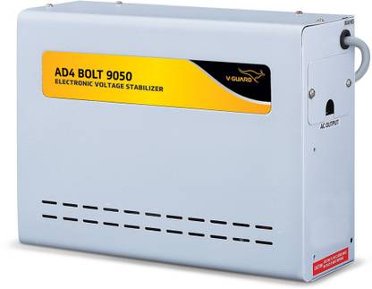 V-Guard AD4 Bolt 9050 for 1.5 Ton A.C (90-300 V) Voltage Stabilizer