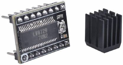 robocraze Ultra-silent 4-layer Substrate MKS-LV8729 Stepper Motor Driver 4-layer Substrate With Heat Sink Electronic Components Electronic Hobby Kit
