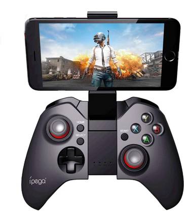 ipega PG-9037 Wireless Bluetooth 3.0 Joystick Gamepad Controller 6 Inch Telescopic Holder for Android IOS Tablet PC - Black  Gamepad