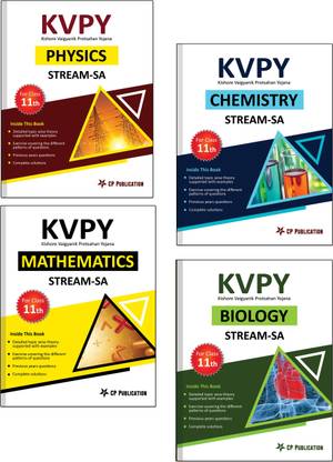 KVPY-SA: Complete Study Material Package (PCMB) For Class 11th By Career Point, Kota