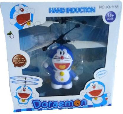 Quinergys ® Doraemon Hand FLying Induction Control with Led Light Gravity Sensor-Doraemon