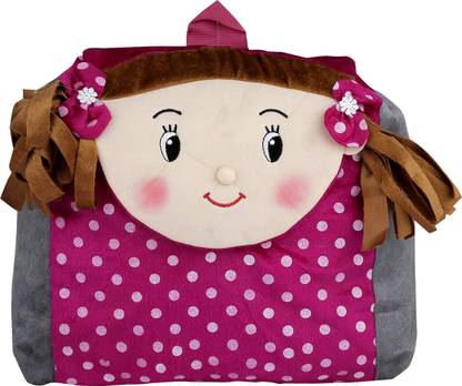lovely toys New Rackshake Girl School Bag Purpule / Red स्कूल बैग