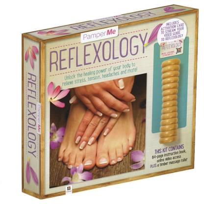 Pamper Me Reflexology Kit  - Unlock the Healing Power of Your Body to Relieve Stress, Tension, Headaches and More!