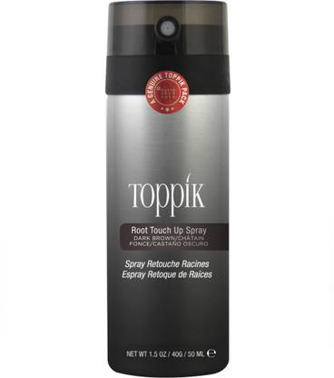 toppik Root Touchup Spray Dark Brown, 50ml , Dark Brown