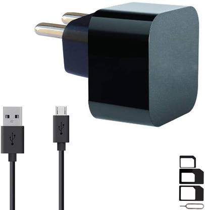 GoSale Wall Charger Accessory Combo for Blackberry Z10, Blackberry Priv, Blackberry Passport, Blackberry DTEK50, Blackberry Z30 (A10), Blackberry Q10, Blackberry Q5, Blackberry Leap, Blackberry Curve 9320, Blackberry Classic, Blackberry Bold Touch 9900, Blackberry Porsche Design P9983, Blackberry 9720, Blackberry Bold 9790, Blackberry Curve 9360 Charger Original Adapter Like Wall Charger, Mobile Power Adapter, Fast Charger, Android Smartphone Charger, Battery Charger, High Speed Turbo Travel Charger With 1 Meter Micro USB Cable Charging Cable Data Cable