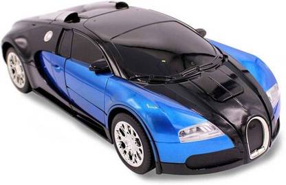 ACM Rechargeable remote control bugatti transformer RC Car Robot Racing Car 1 button Car to Transformer to car converting bugatti Style special remote control car for kids