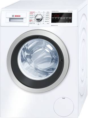 BOSCH 8/5 kg Washer with Dryer For Complete Drying Ready to Wear Clothes with In-built Heater White