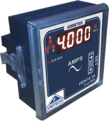 Unitech 3 Phase Digital Ampere Meter Ammeter
