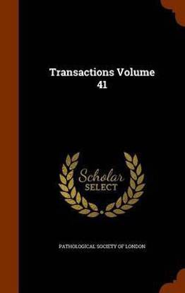 Transactions Volume 41