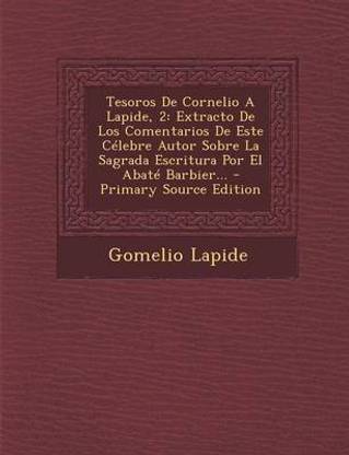 Tesoros De Cornelio A Lapide, 2