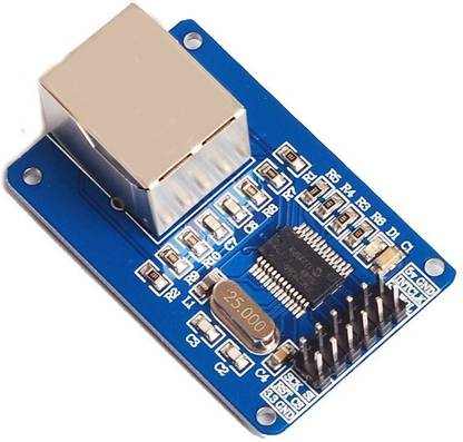 xcluma ENC28J60 ETHERNET LAN NETWORK MODULE SCHEMATIC FOR ARDUINO 12 PIN Micro Controller Board Electronic Hobby Kit