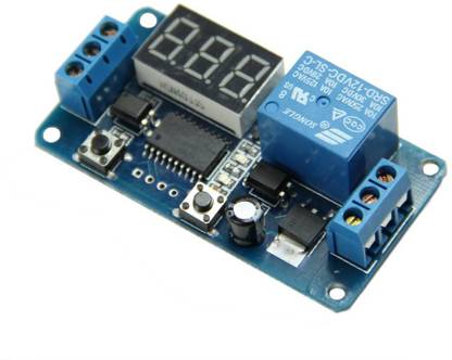 xcluma 12V DIGITAL LED HOME AUTOMATION DELAY TIMER CONTROL SWITCH DISPLAY Timer Counter and Clock Electronic Hobby Kit