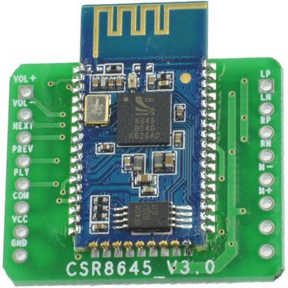 xcluma Bluetooth 4.0 CSR8645 Amplifier Board 5W+5W APT-X Stereo Receiver Amp Module Micro Controller Board Electronic Hobby Kit