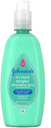 JOHNSON'S Buddies No More Tangles Hair Detangler For Kids, 10 Fl. Oz. (Pack of 2) Hair Cream