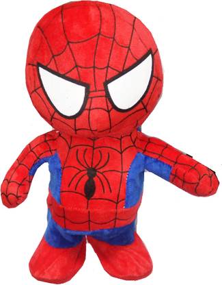 Shanaya Dancing & Singing Plush SPIDERMAN Musical Soft Toy - Red