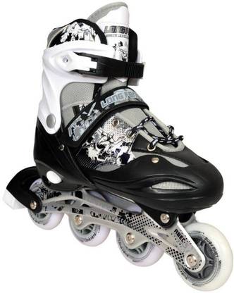 HOMMER Long Feng Adjustable Shoes (Large) In-line Skates - Size 6- 8 UK