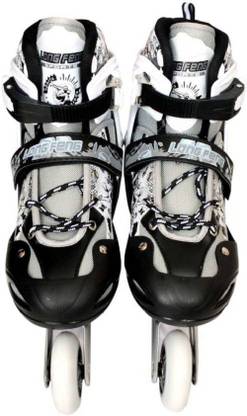 Lord Long Feng Adjustable Shoes (Medium) In-line Skates - Size 3.5-5.5 UK (Black) In-line Skates - Size 3.5-5.5 UK