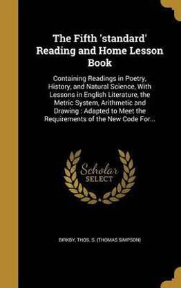 The Fifth 'standard' Reading and Home Lesson Book