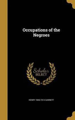 Occupations of the Negroes