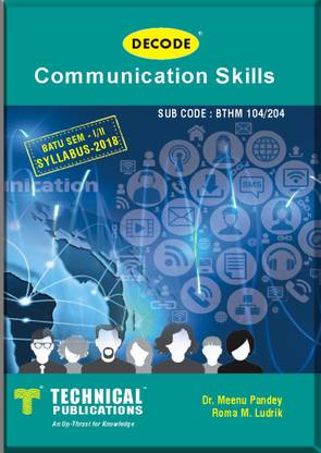 DECODE-Communication Skills for BATU ( SEM-I/II FE COURSE-2018)