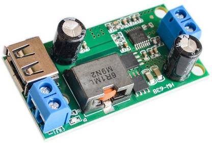 SunRobotics DC-DC 9V 12V 24V 36V To 5V/5A Step-down Module Regulated High Power Vehicle Voltage Stabilized Power Converter Module Power Supply Electronic Hobby Kit