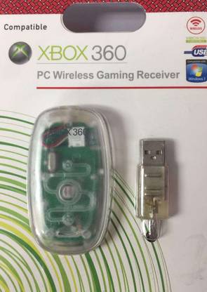 BVG PC Wireless Gaming Receiver For Xbox 360 Wireless Controller  Gaming Accessory Kit