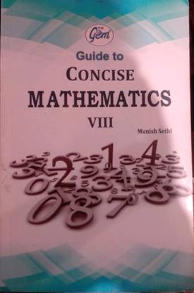The Gem Guide To Concies Mathematics Class Viii