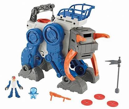 FISHER-PRICE Imaginext Alien Battling Mammoth Alpha Walker Mechanical Action Figure