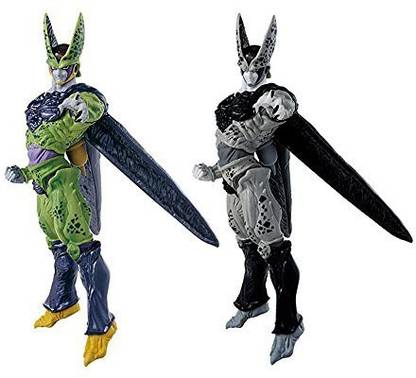 BANPRESTO World Figure Colosseum Dragon Ball Z Cell BWFC Vol.4 Normal & Rare 2 Pack set