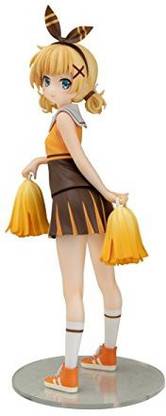 Chara ani Chara-ani Is the Order a Rabbit: Sharo Kirima (Cheerleader Version) Scale Pvc Figure