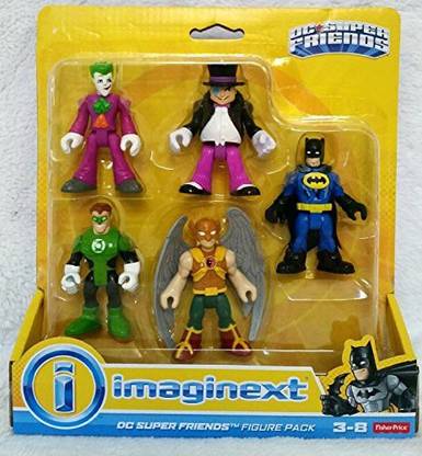 FISHER-PRICE Fisher-Price Imaginext DC Super Friends, Heroes & Villains Pack