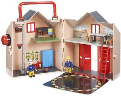 Fireman Sam Deluxe Fire Station Playset by Character Options