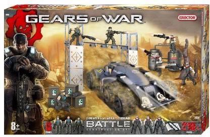 Erector Gears of War Locusts vs. Delta Squad Battle Construction Set