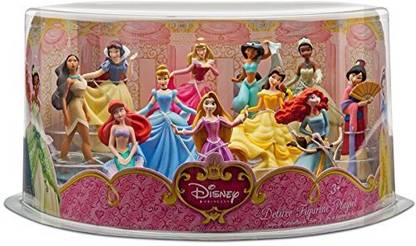 DISNEY PRINCESS Deluxe Figurine Playset (11 Dolls )
